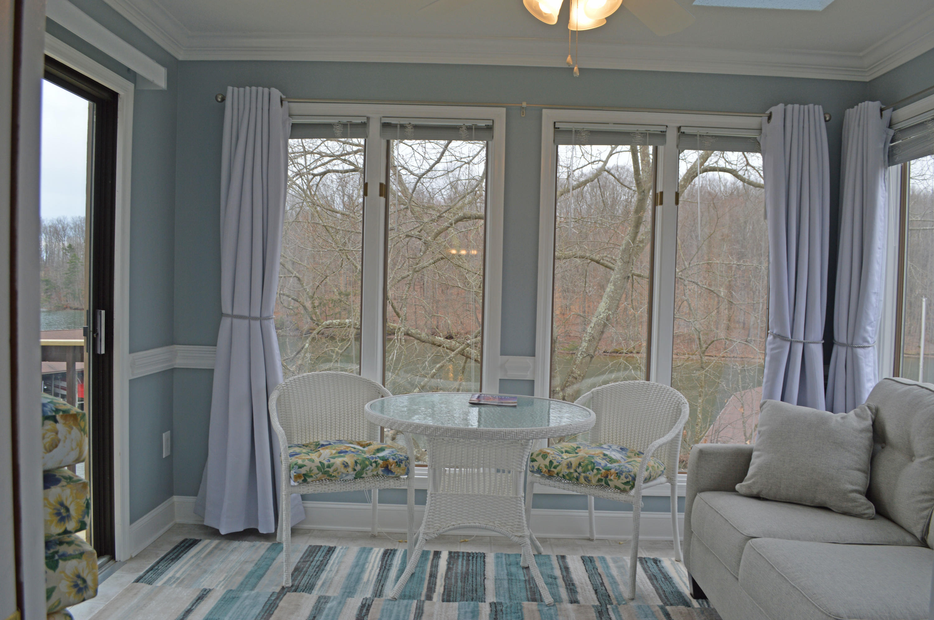 620 Monte Vista Road, Unit 606 Union Hall, VA 24176 - Photo 33 of 39 a living room with furniture and a large window