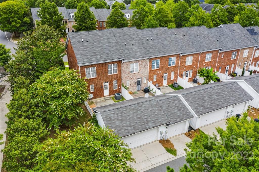 10559 Rocky Ford Club Road Charlotte, NC 28078 - Photo 17 of 18 an aerial view of a house with garden space and sitting area
