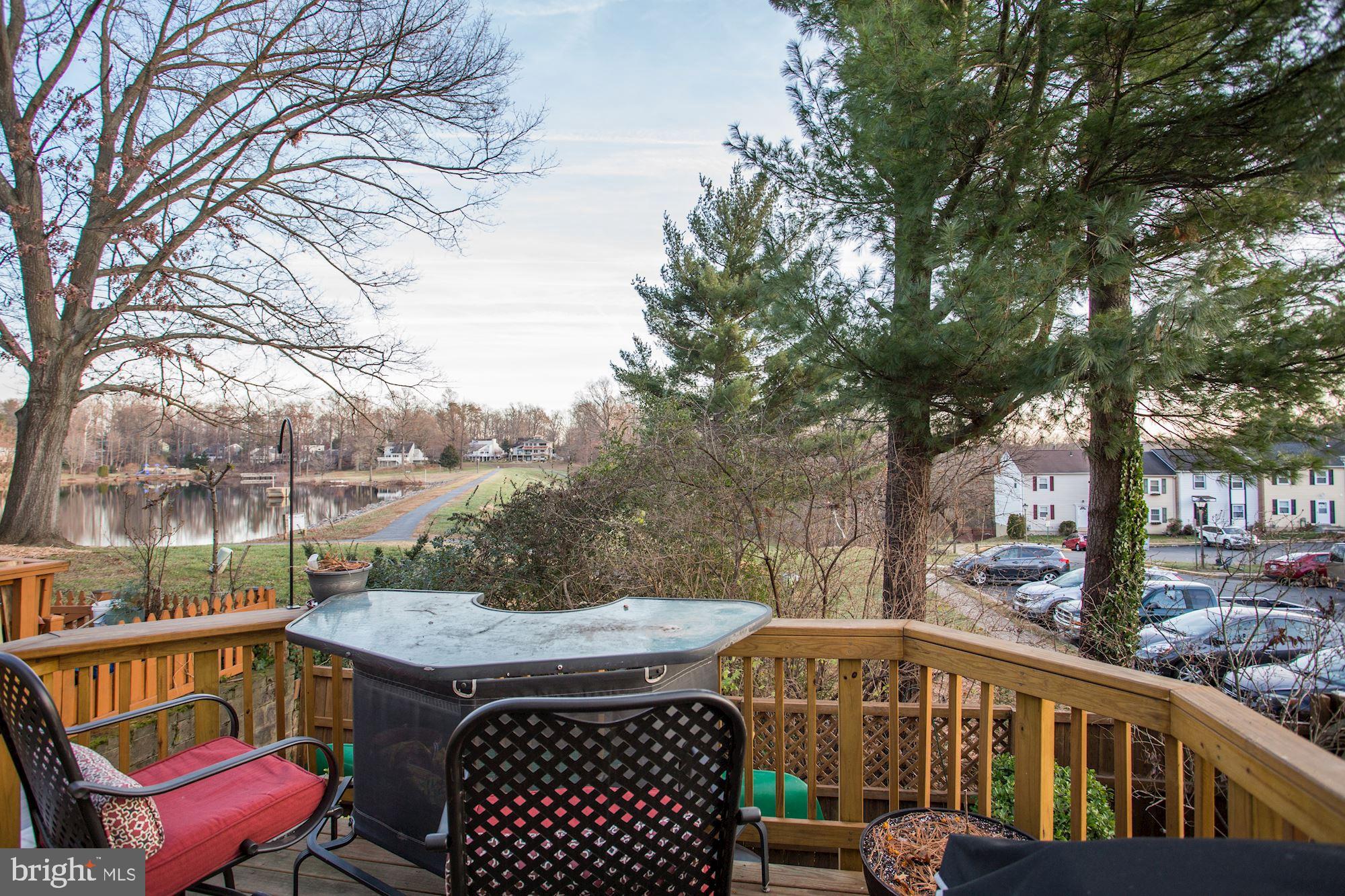 5572 Kendrick Lane Burke, VA 22015 - Photo 46 of 57 Deck overlooking lake