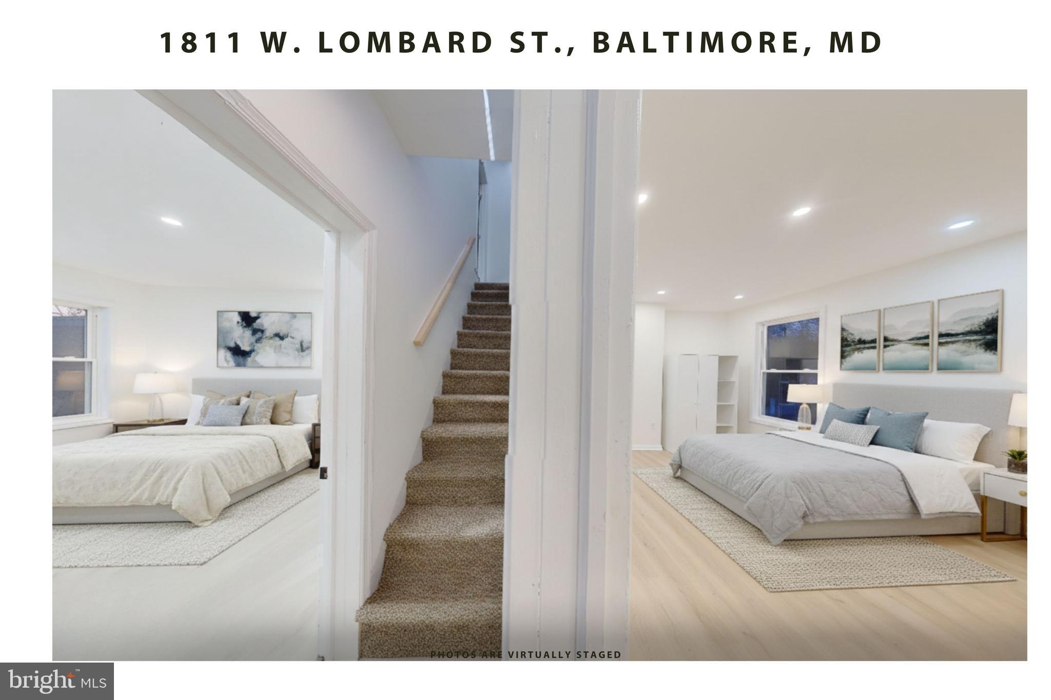 1811 West Lombard Street Baltimore, MD 21223 - Photo 4 of 19 2 BEDROOMS -2ND LEVEL ( 2ND LEVEL PRIVATE SUITE )