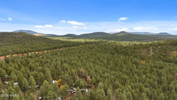 a view of lake and mountain