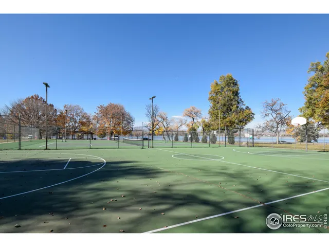 a view of a lake with houses