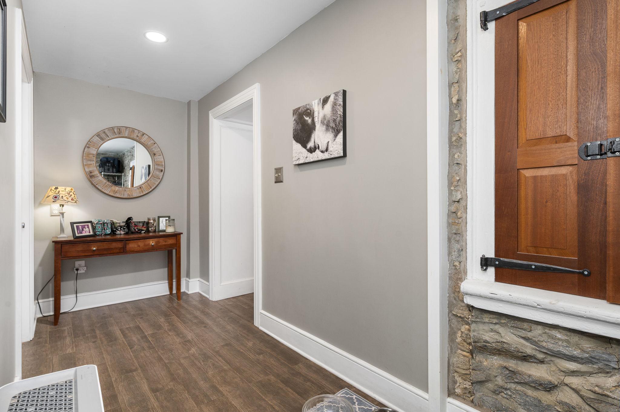 416 Snyder Road Reading, PA 19605 - Photo 29 of 63 Inviting hallway with rustic charm.