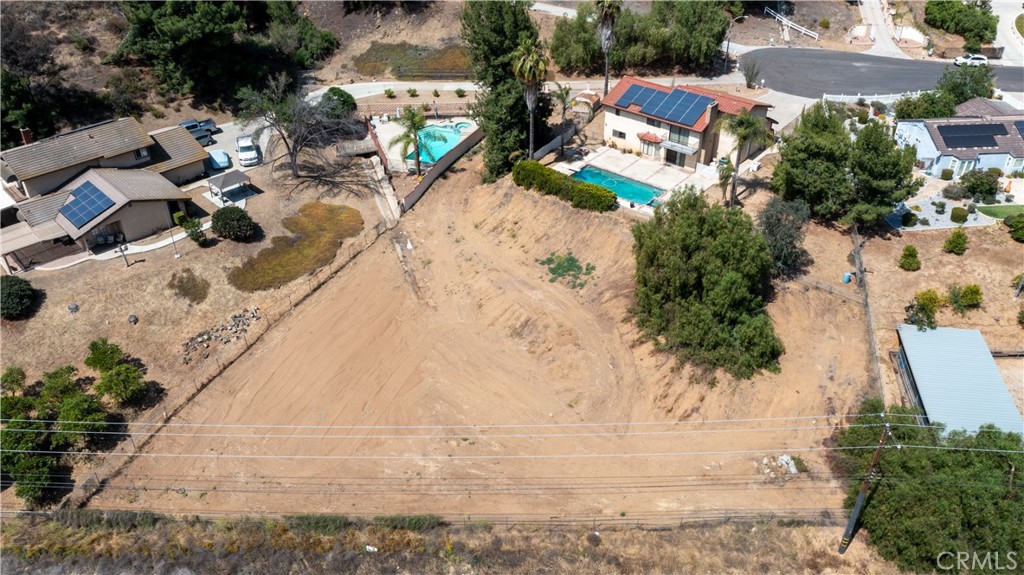 17656 Mockingbird Hill Circle Riverside, CA 92504 - Photo 43 of 49 an aerial view of residential houses with outdoor space