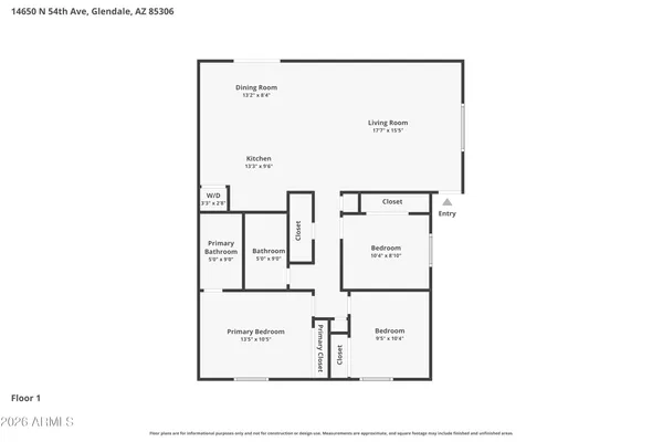 $340,000 | 14650 North 54th Avenue, Glendale, AZ 85306