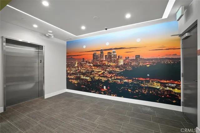 a view of a entryway