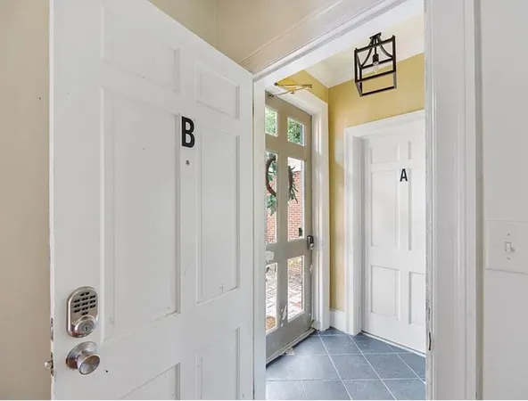 a view of a bathroom with a shower