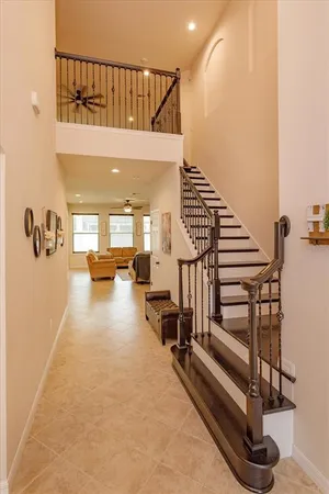 a view of entryway and hall