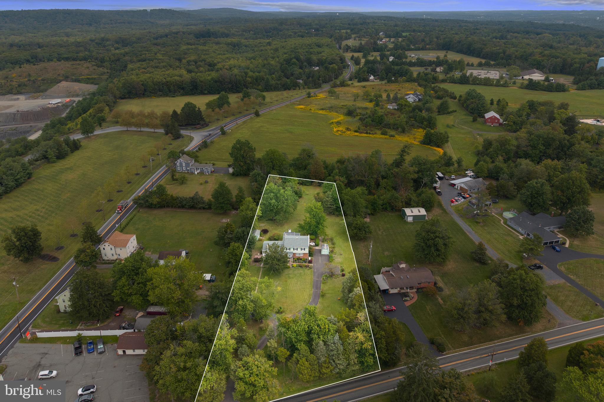 2235 South County Line Road Telford, PA 18969 - Photo 56 of 63 an aerial view of residential houses with outdoor space