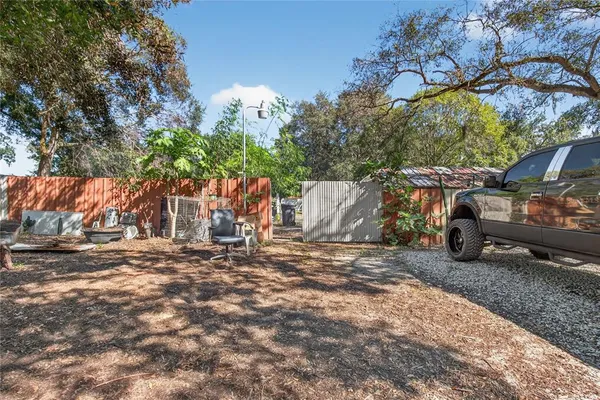 a view of a outdoor space with trees