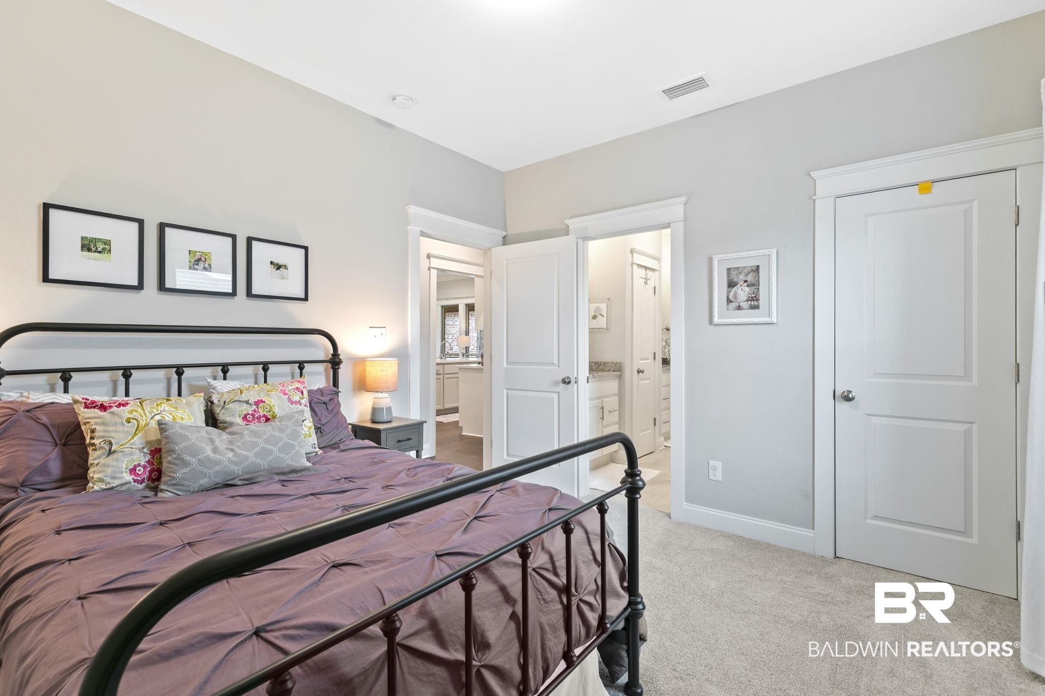 13233 Ibis Boulevard Daphne, AL 36527 - Photo 43 of 100 Carpeted bedroom with light gray walls, white trim, and a recessed ceiling light