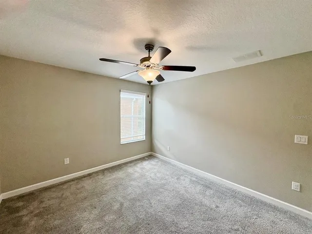 a window in an empty room