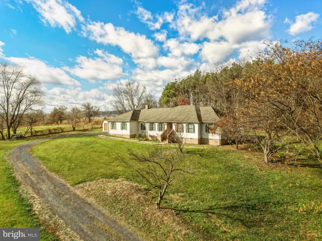 a view of an outdoor space and swimming pool