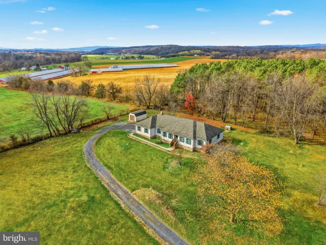 a view of a lake with a mountain