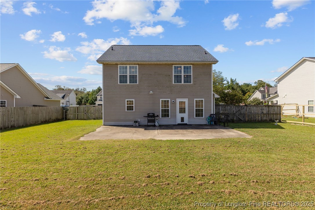 619 Cape Fear Road Raeford, NC 28376 - Photo 21 of 23 a view of a house with a yard