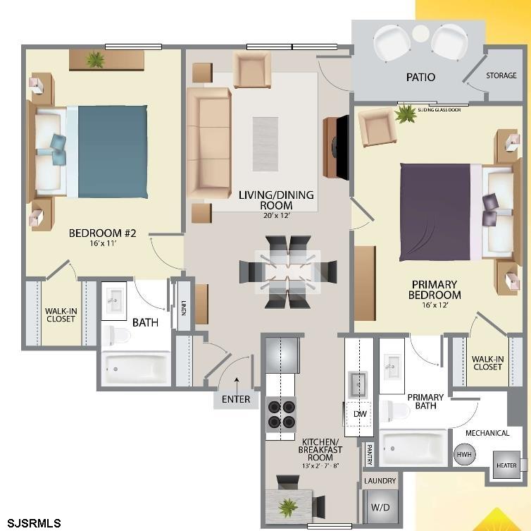 151 Fair Haven Hill Court, Unit 151 Galloway Township, NJ 08205 - Photo 18 of 21 a picture of a bathroom with a white wall and a white kitchen with a sink