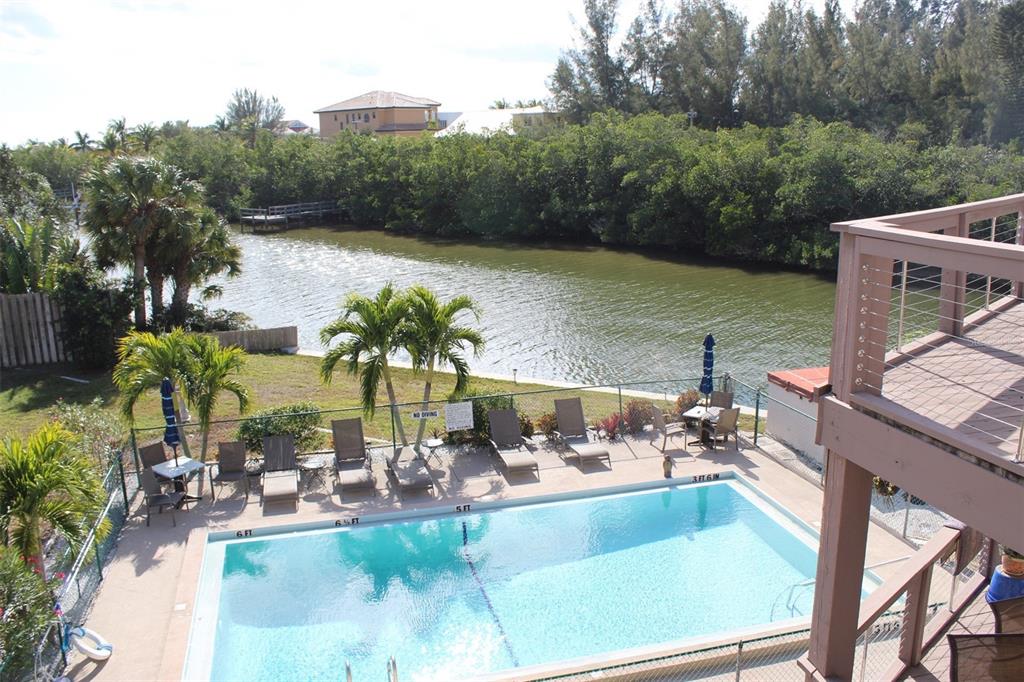 9240 Midnight Pass Road, Unit B Sarasota, FL 34242 - Photo 1 of 1 VIEW from UNIT