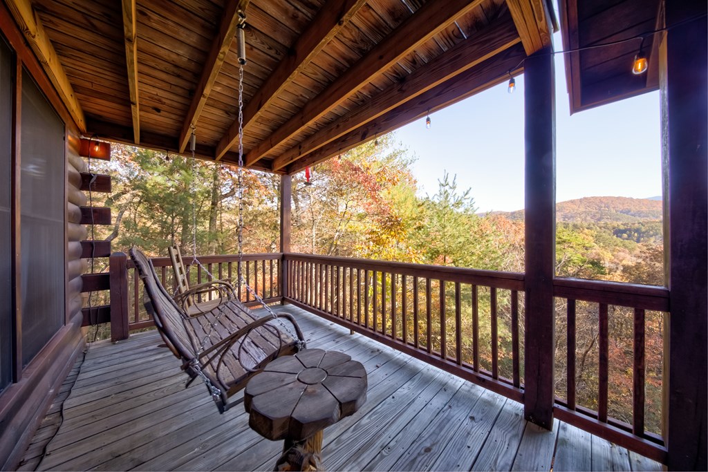 46 North Candice Court Blue Ridge, GA 30513 - Photo 23 of 29 Large porch with view