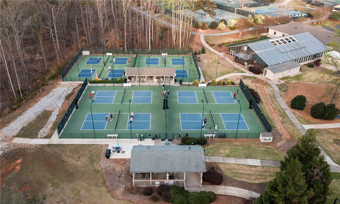 47 Gulf Stream Lane Salem, SC 29676 - Photo 35 of 48 An aerial view captures the vibrant outdoor recreational facilities, inviting active lifestyles.