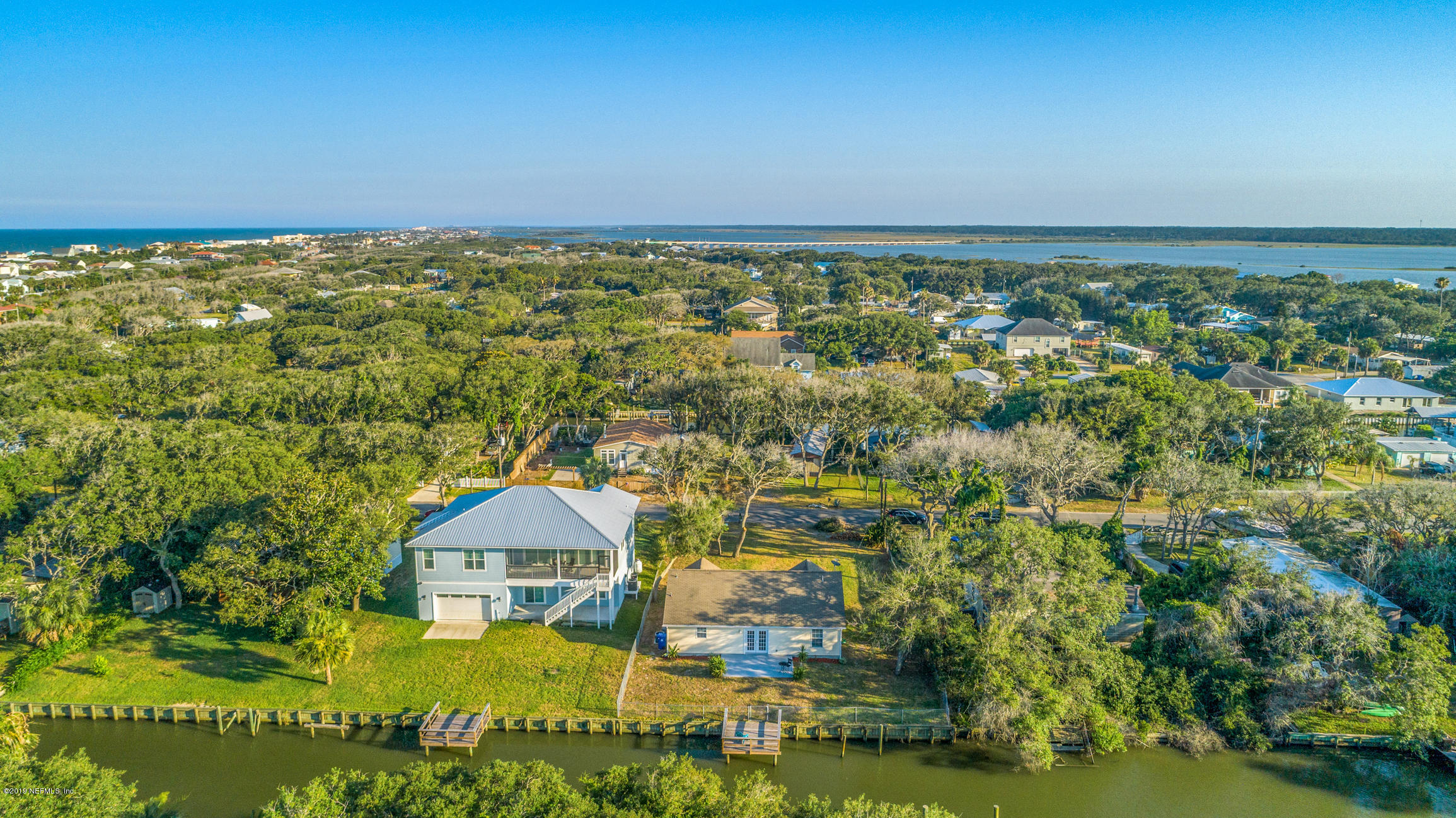 242 Puebla Road St. Augustine, FL 32080 - Photo 38 of 48 an aerial view of a house with a yard