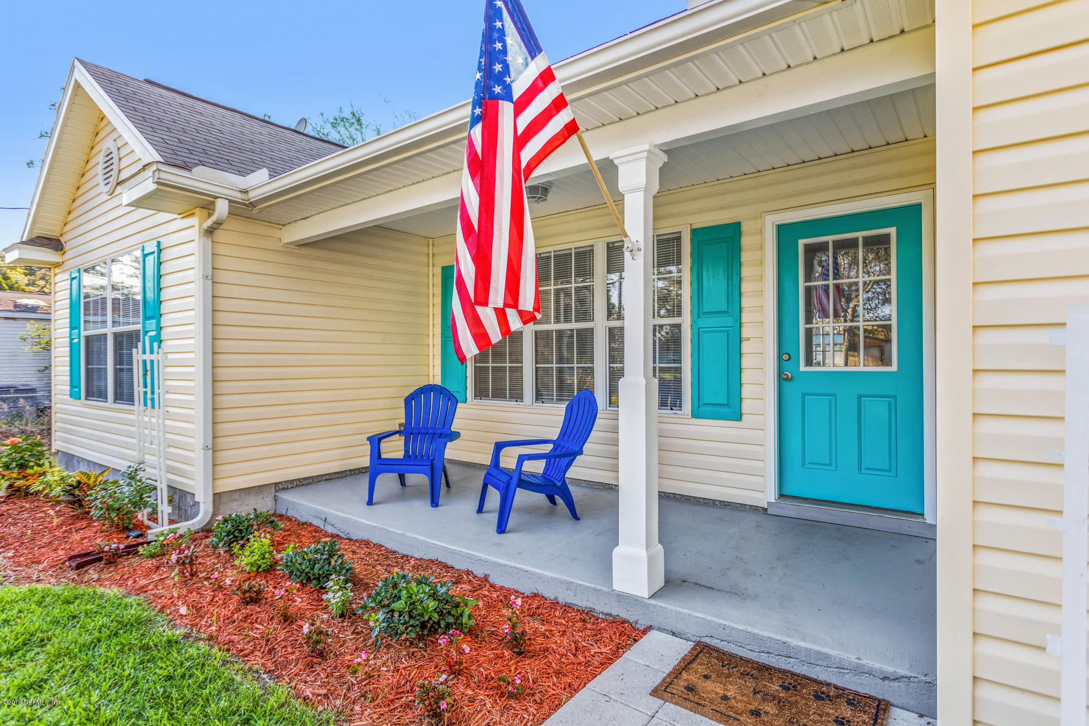 242 Puebla Road St. Augustine, FL 32080 - Photo 9 of 48 a view of a two chairs in the patio