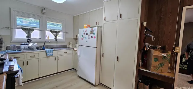 a room with storage and utility