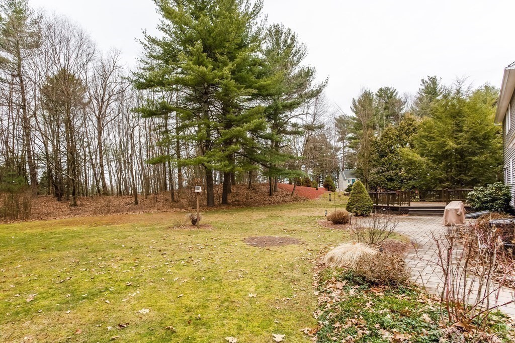 218 Somers Road Hampden, MA 01036 - Photo 27 of 32 a backyard of apartments with large trees