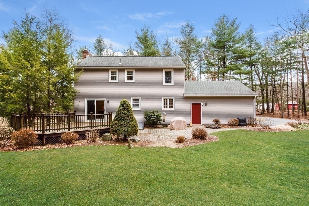 218 Somers Road Hampden, MA 01036 - Photo 31 of 32 a front view of house with yard