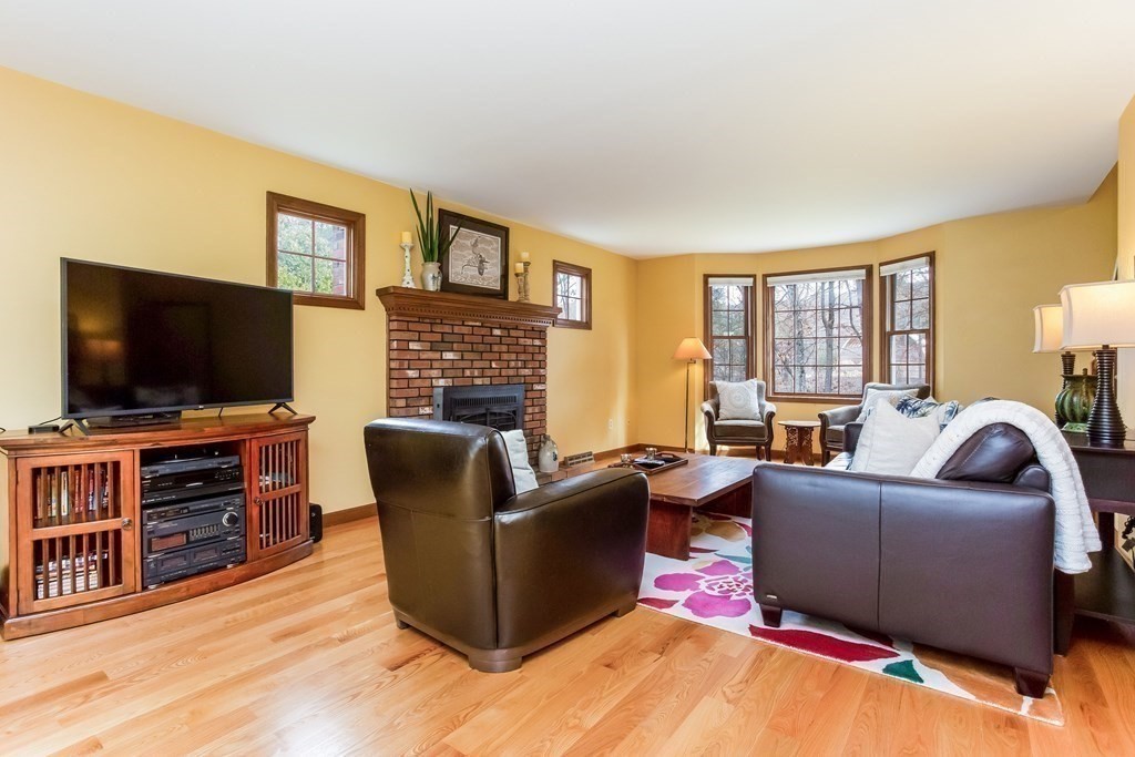 218 Somers Road Hampden, MA 01036 - Photo 5 of 32 a living room with furniture and a flat screen tv
