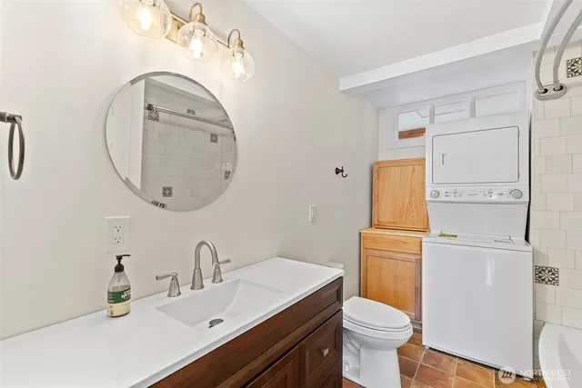 a bathroom with a sink and a toilet