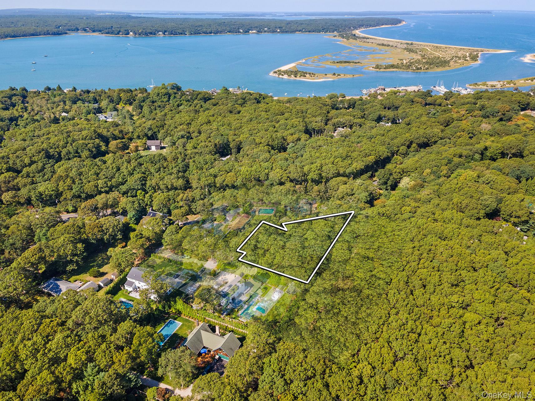 4 Calvin Street East Hampton, NY 11937 - Photo 13 of 23 a view of a lake