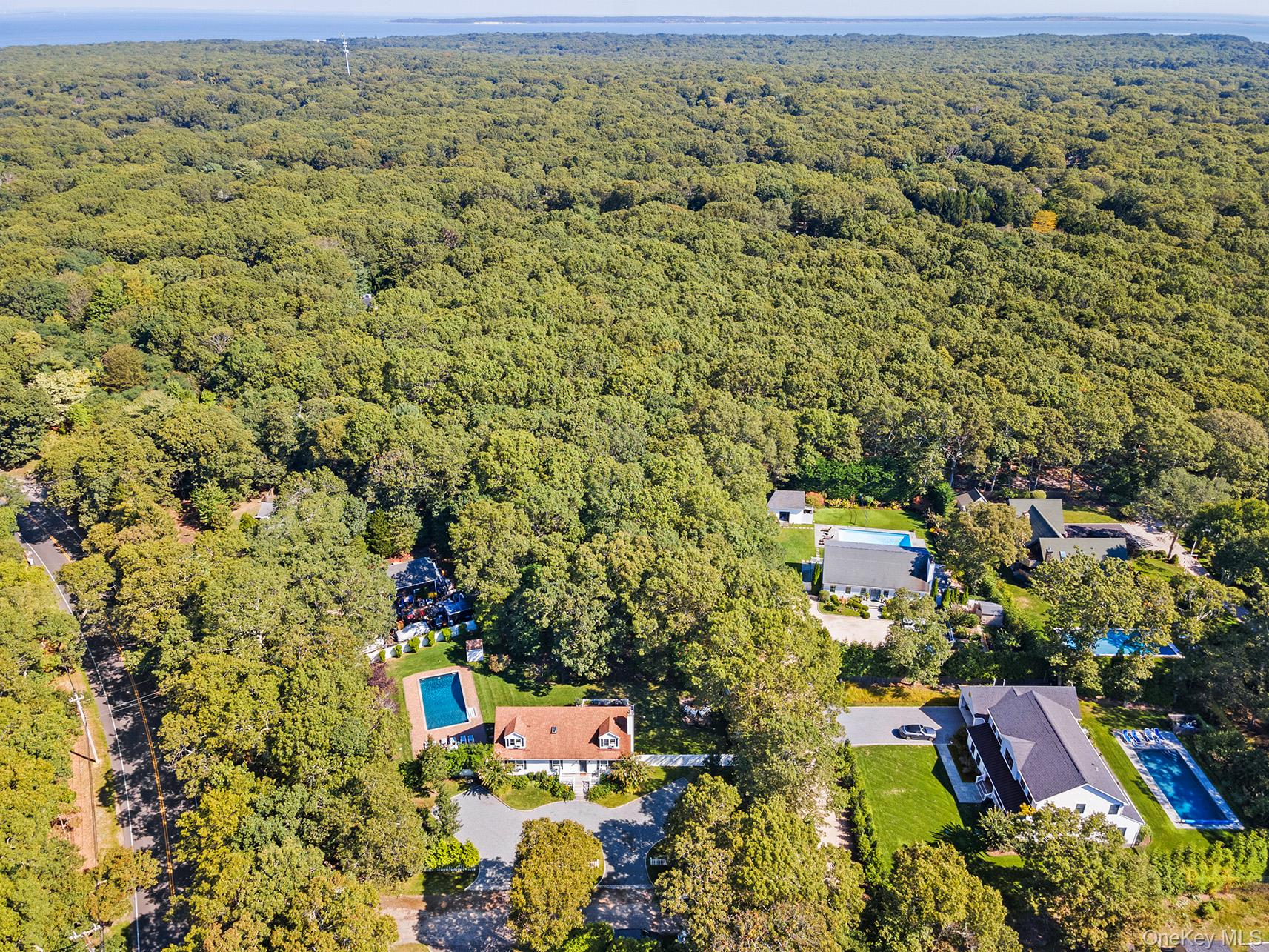 4 Calvin Street East Hampton, NY 11937 - Photo 17 of 23 an aerial view of residential house with outdoor space