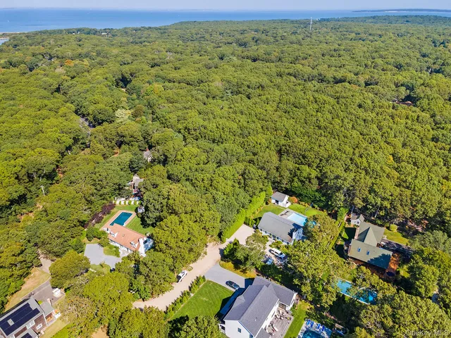 a view of a yard with an outdoor space