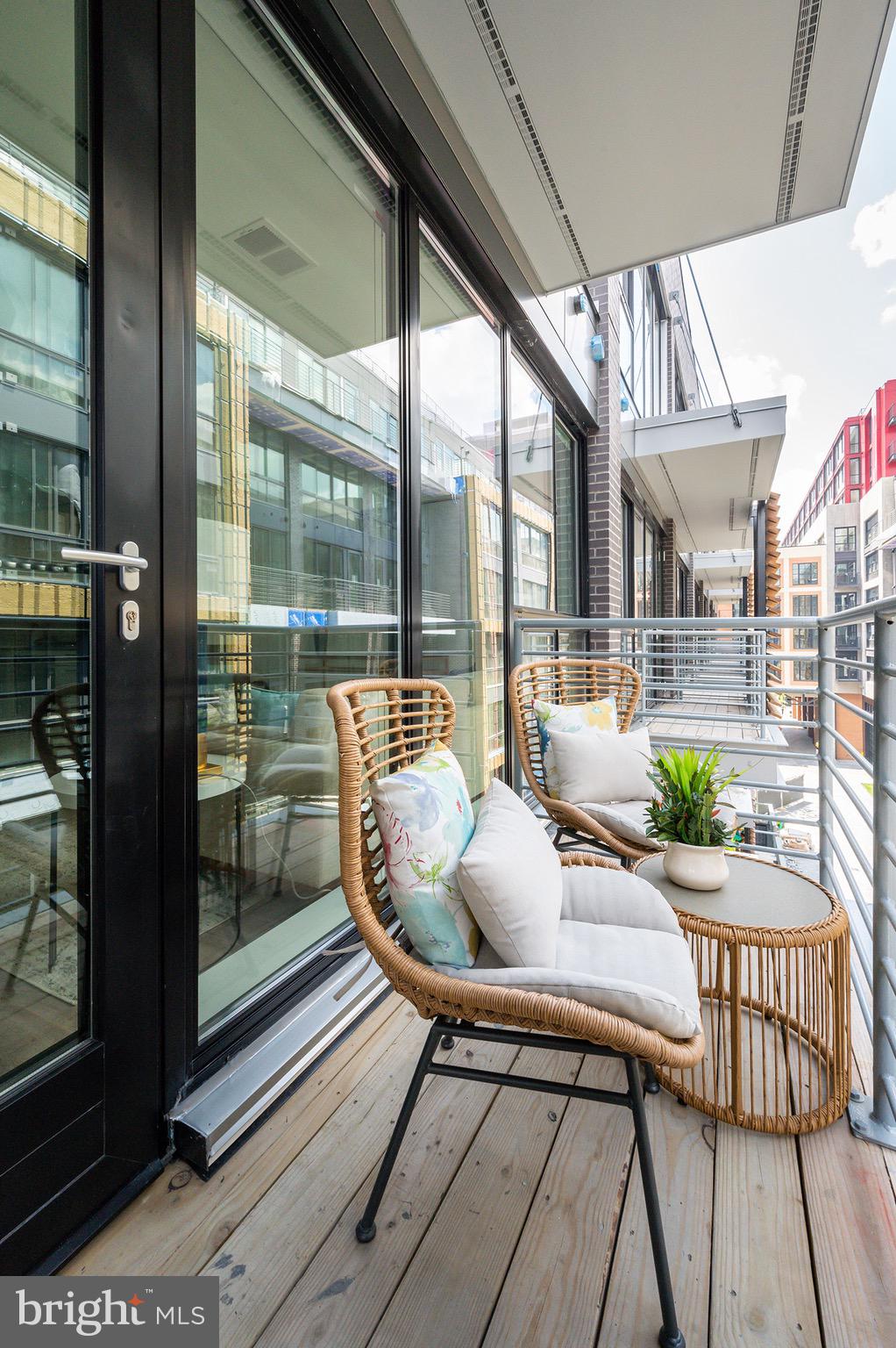 1500 Harry Thomas Way Northeast, Unit 508 Washington, DC 20002 - Photo 25 of 67 Private balcony, your city oasis