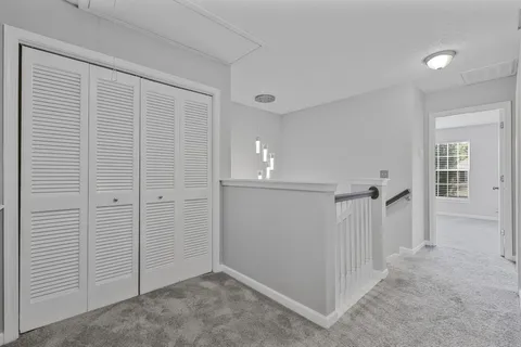 a view of a livingroom with an empty space