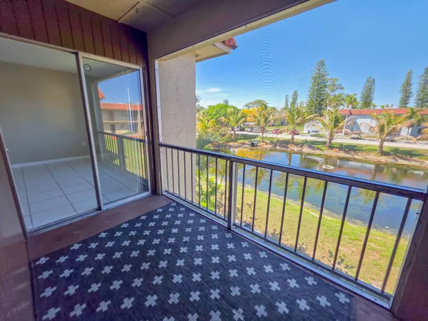 a view of city from balcony