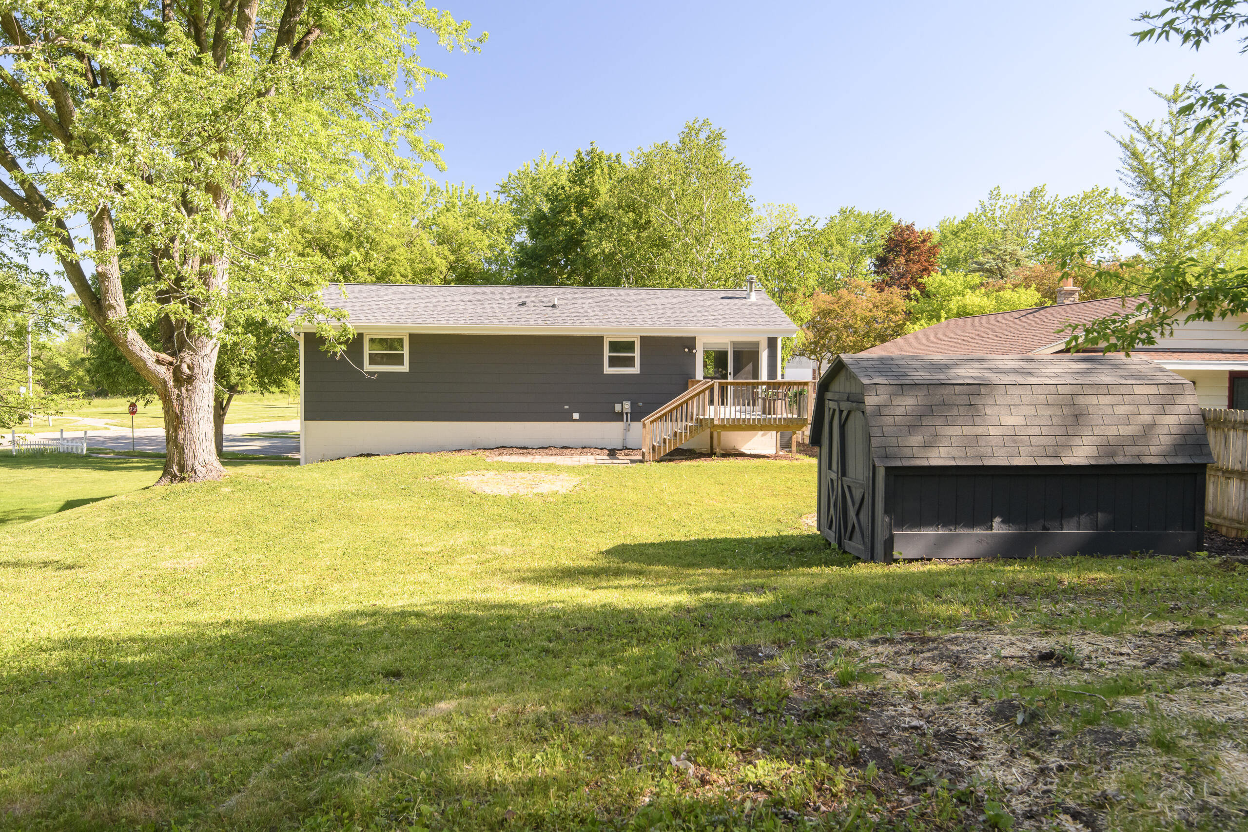 1717 Sunset Ridge Drive West West Bend, WI 53090 - Photo 23 of 28 Spacious Open Yard
