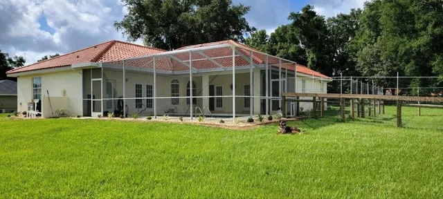 a view of a balcony with an outdoor space