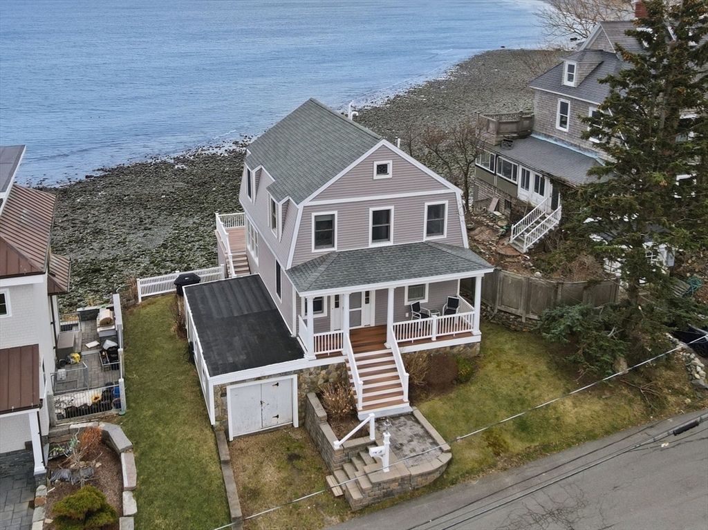 60 Holbrook Avenue Hull, MA 02045 - Photo 2 of 37 an aerial view of a house with a yard