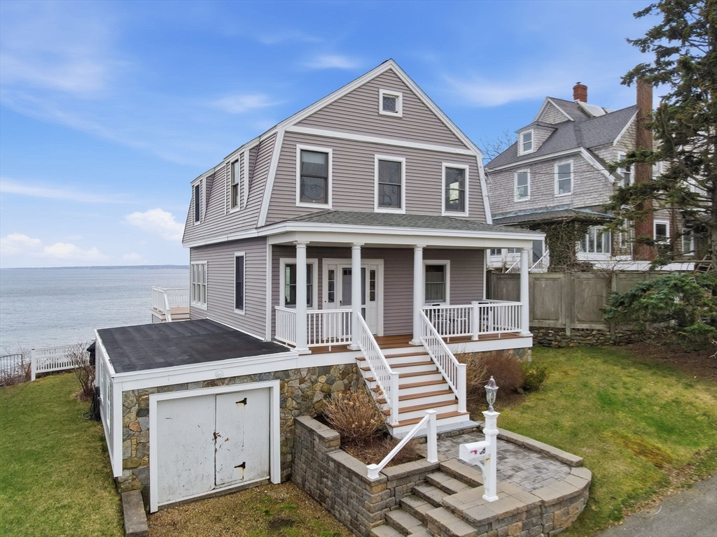 60 Holbrook Avenue Hull, MA 02045 - Photo 35 of 37 a front view of a house with garden