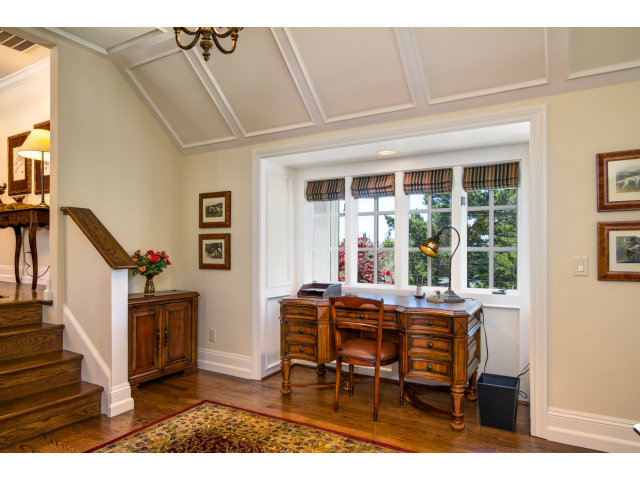 1525 Viscaino Road Pebble Beach, CA 93953 - Photo 6 of 25 a dining room with furniture and front door