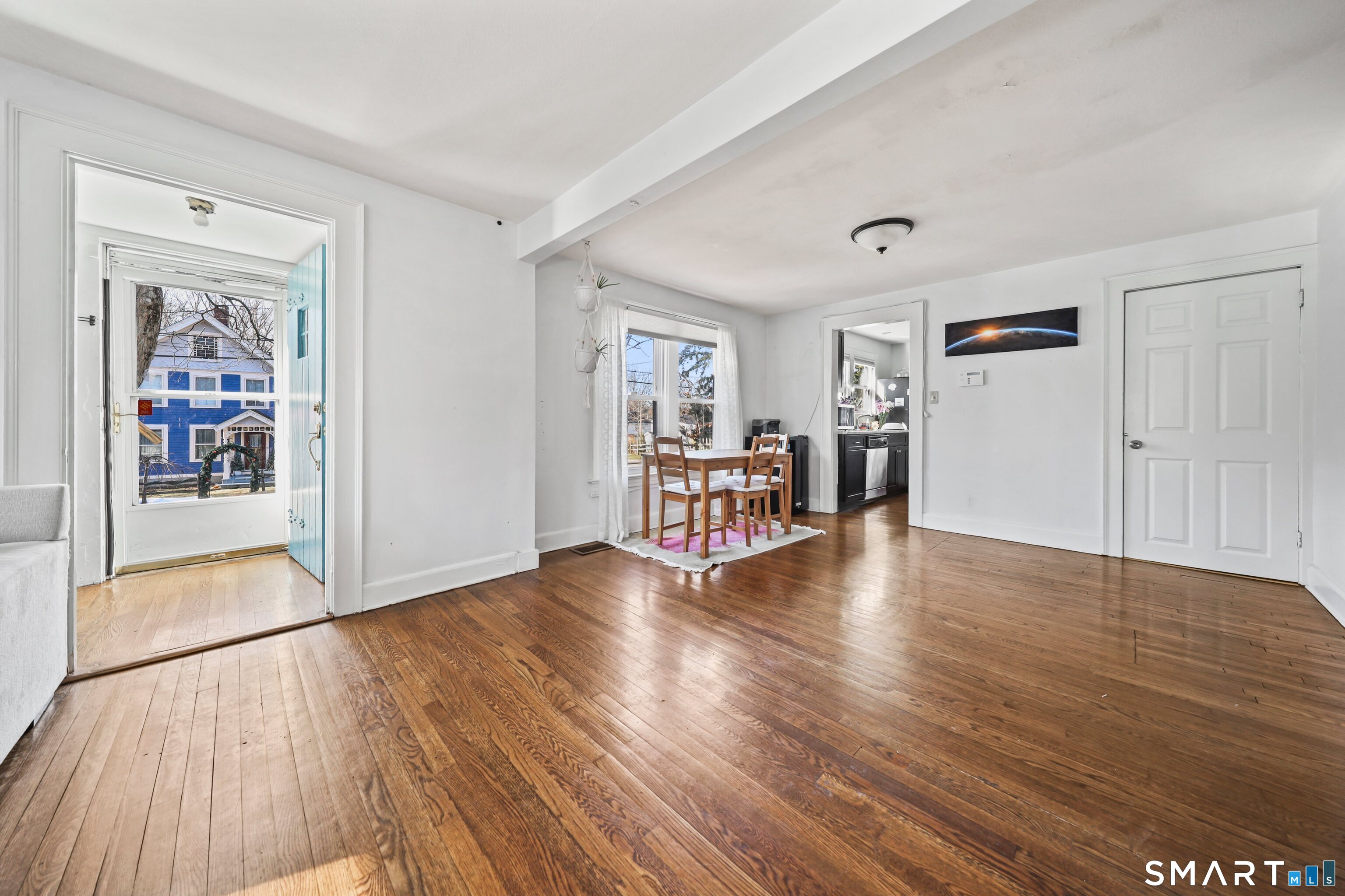 196 Waite Street Hamden, CT 06517 - Photo 2 of 15 a view of a livingroom with wooden floor and furniture