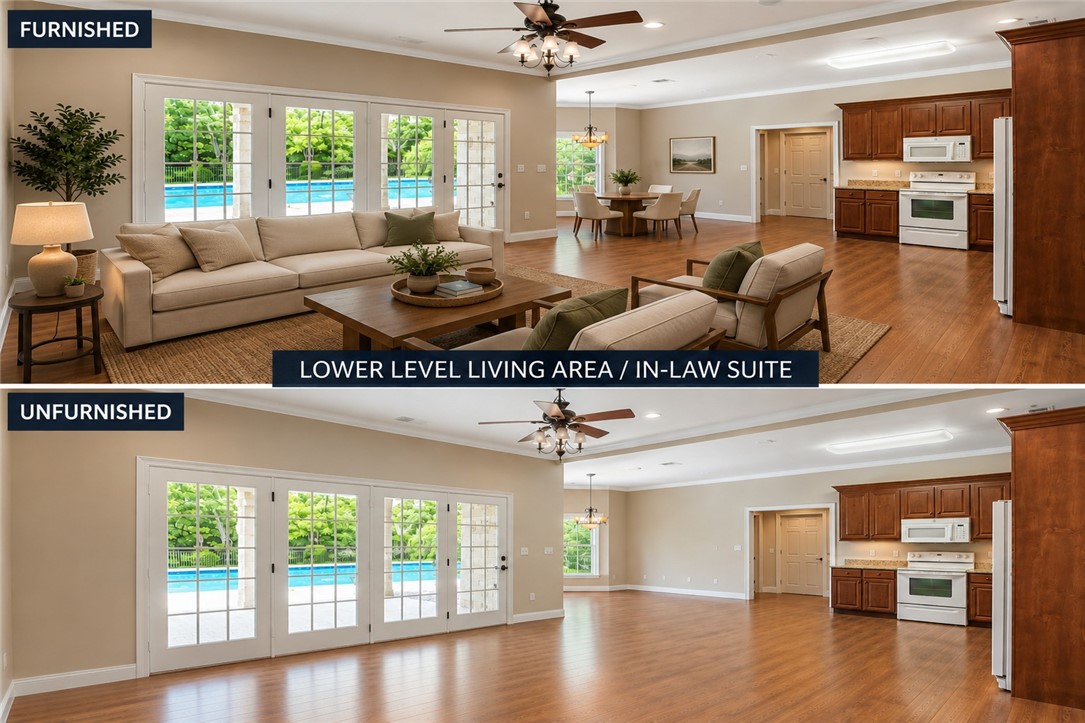 114 Willowbend Drive Anderson, SC 29621 - Photo 37 of 50 This versatile living area seamlessly transitions from furnished comfort to an expansive, open-concept space.