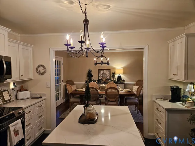 a view of a closet area