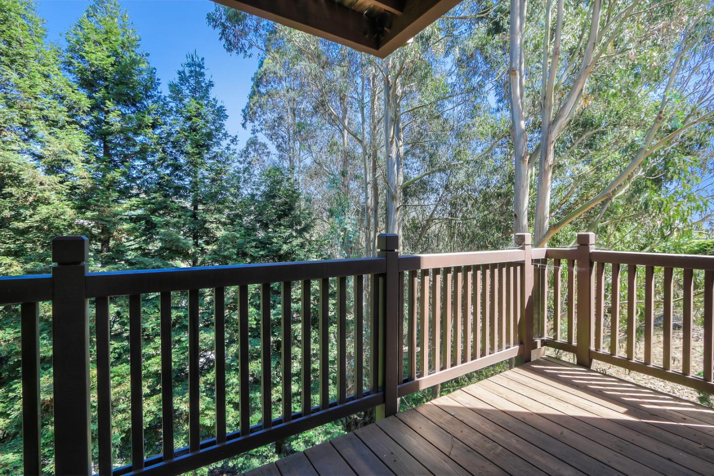 6840 Buckingham Boulevard Berkeley, CA 94705 - Photo 17 of 50 a view of a wooden roof deck