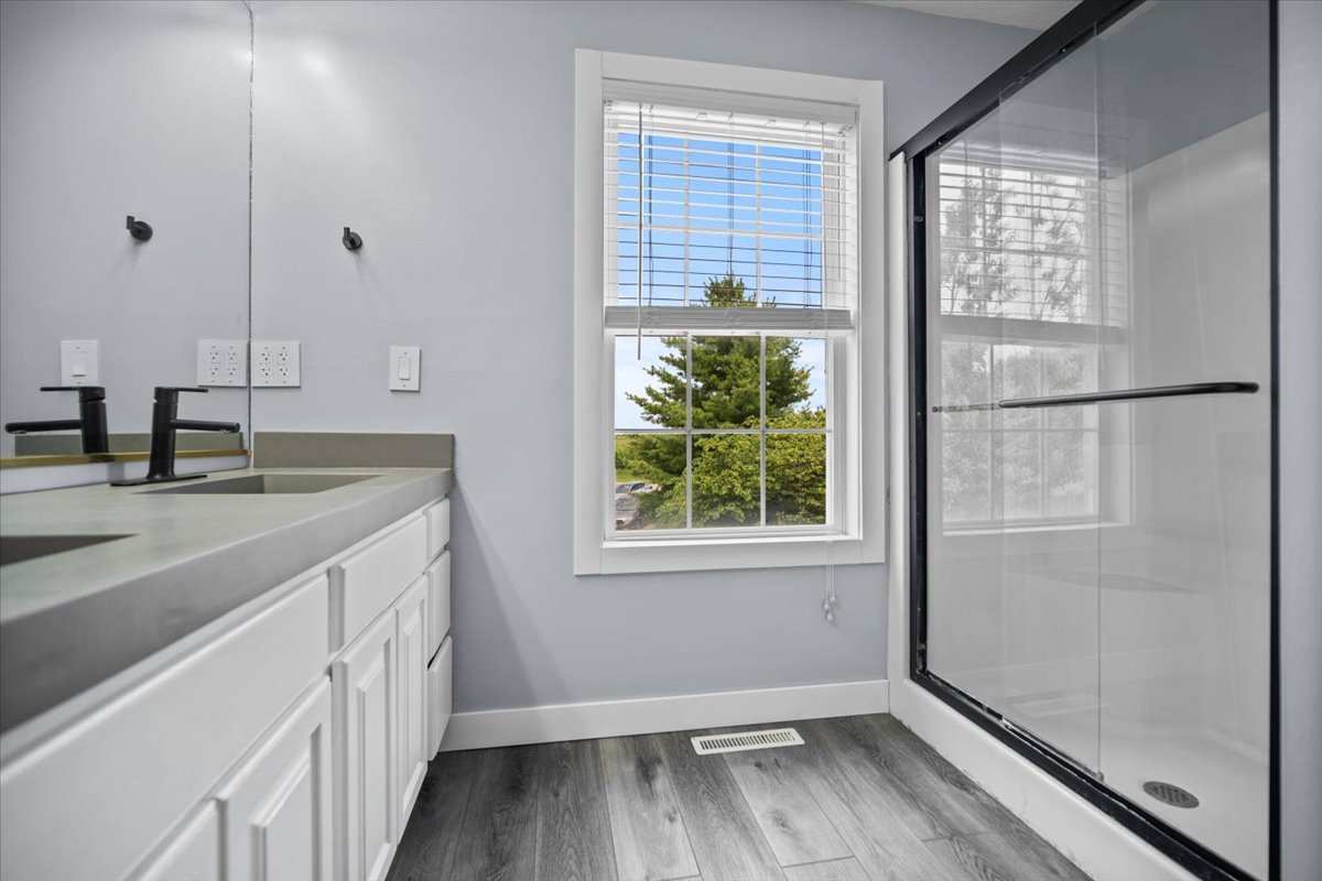 561 County Road 2000 East Secor, IL 61771 - Photo 11 of 31 a bathroom with a sink and a window
