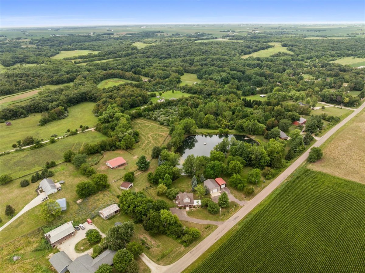 561 County Road 2000 East Secor, IL 61771 - Photo 27 of 31 a view of a lake with a mountain in the background
