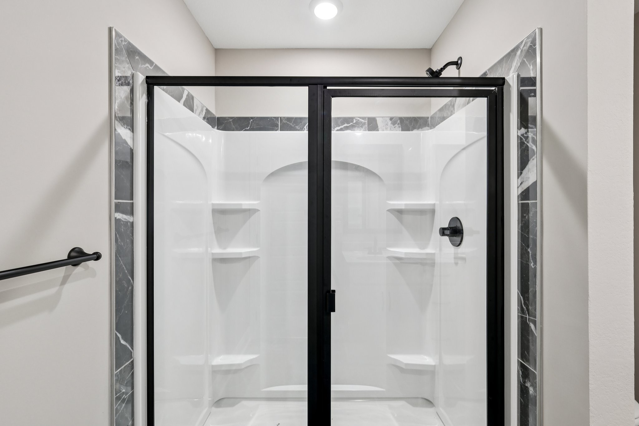 3 Echo Ridge Oak Grove, KY 42262 - Photo 23 of 46 a bathroom with a glass shower door