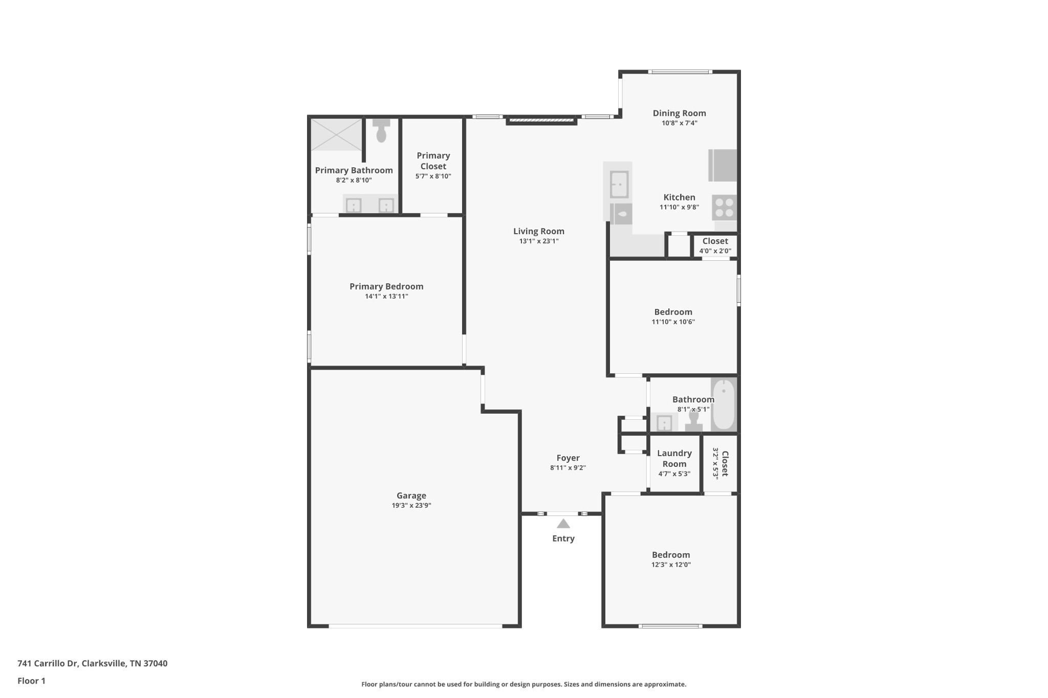 3 Echo Ridge Oak Grove, KY 42262 - Photo 42 of 46 a picture of a room with a white wall and white walls