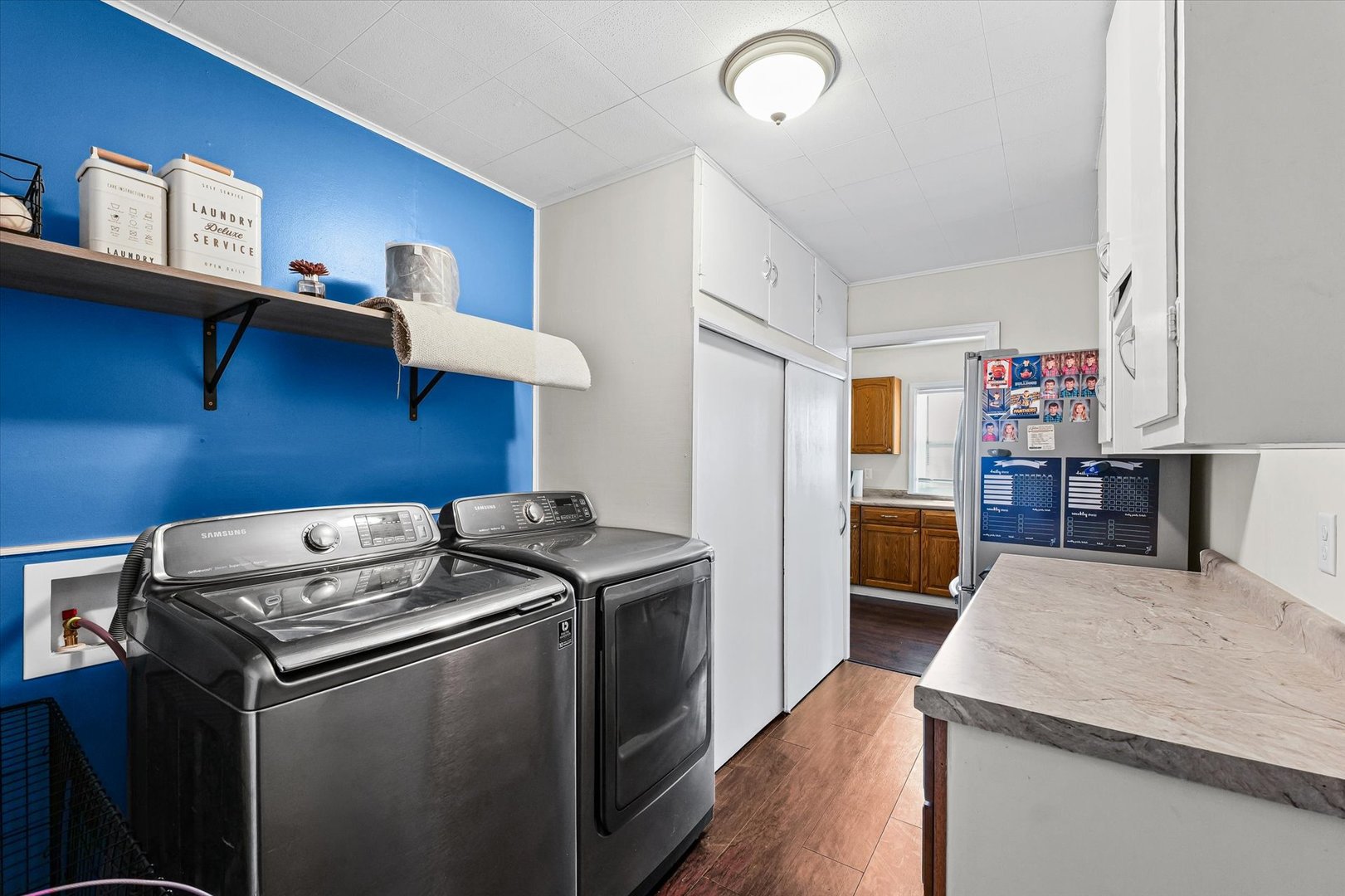 209 South Walnut Street Buckley, IL 60918 - Photo 17 of 30 a utility room with washer and dryer